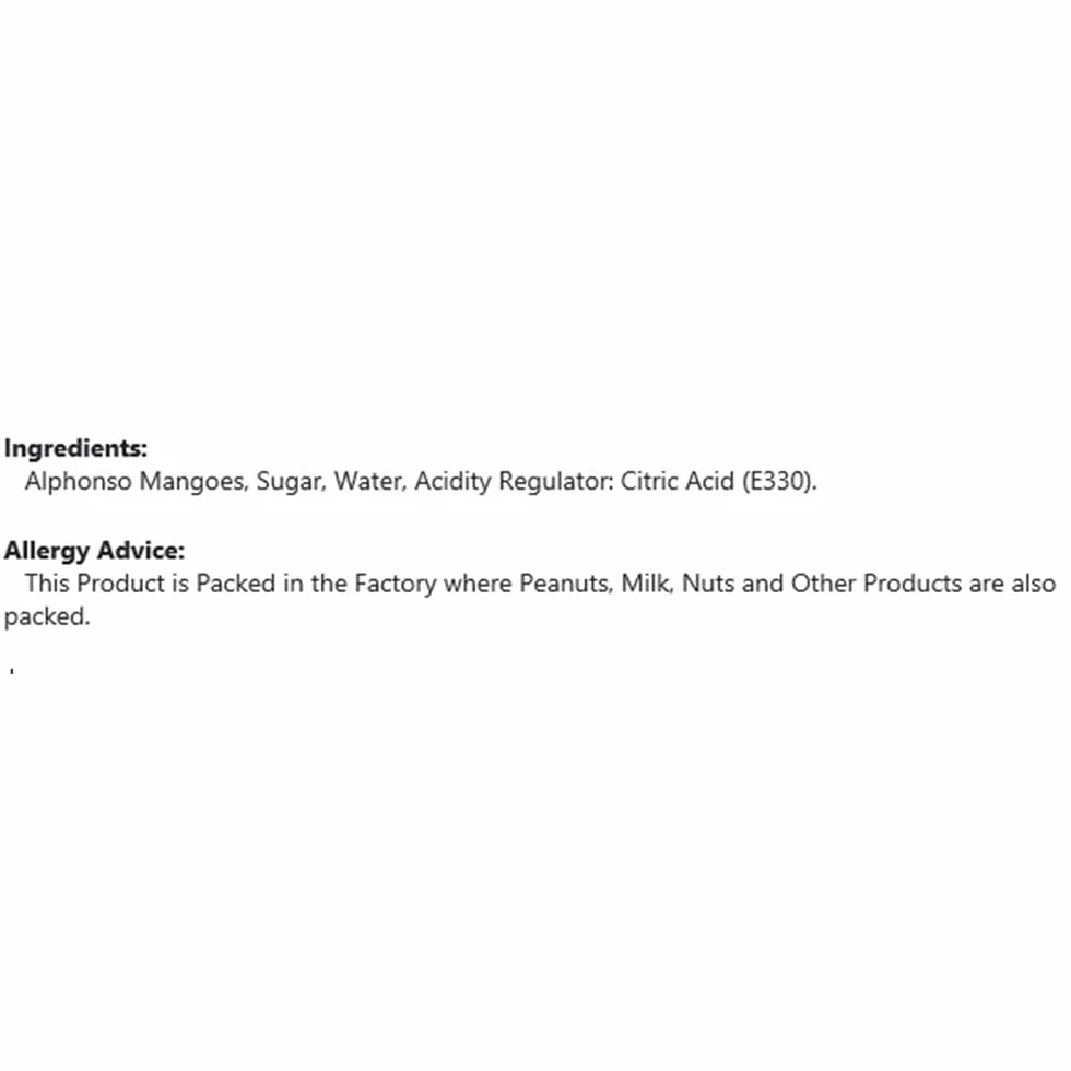Natco Alphonso Mango Pulp 850g