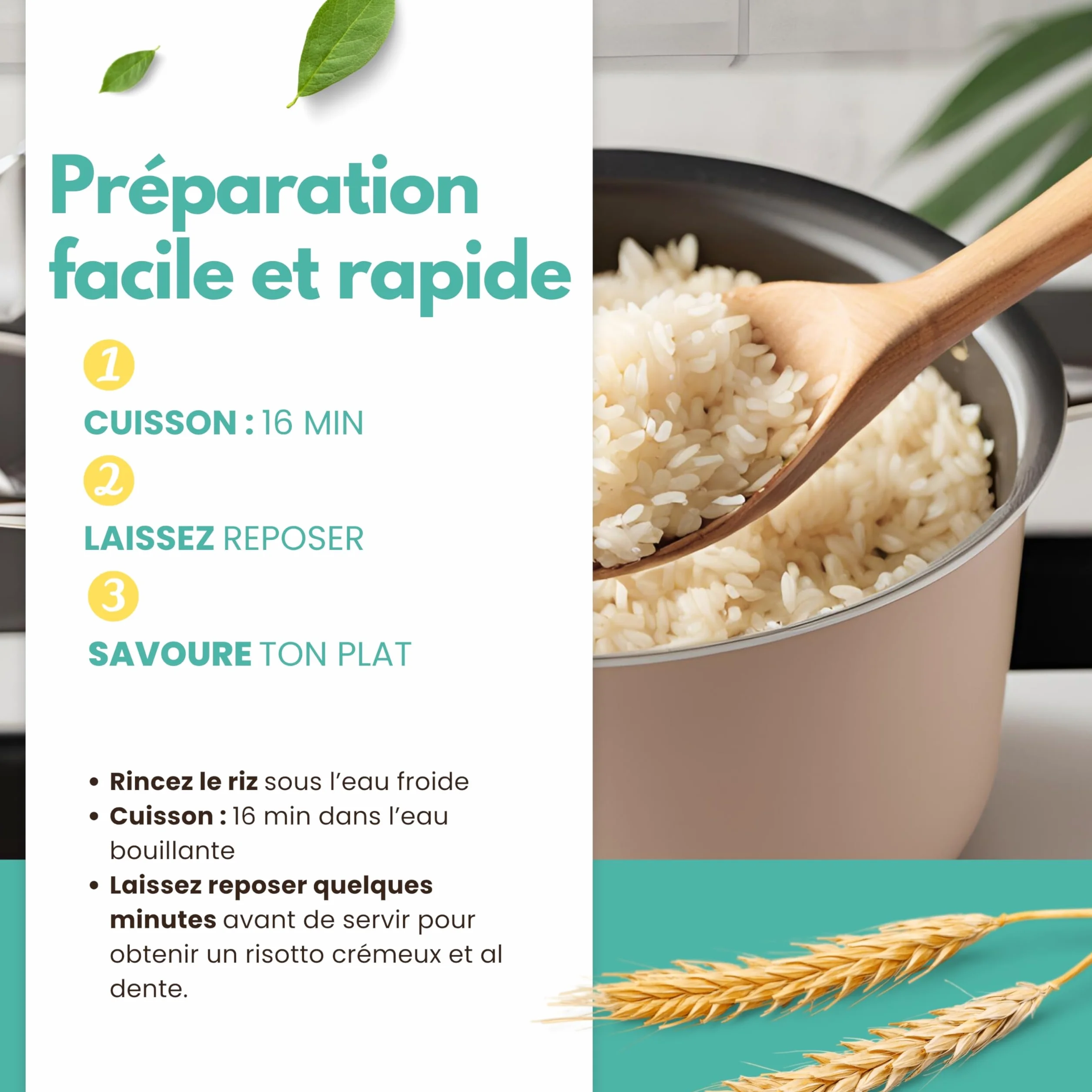 Riz Arborio Italien 2 kg – Spécial Risottos, Arancini et Soupes – Grains Fermes et Crémeux – Sans Gluten – Made in Italy - 13 di Ilaria