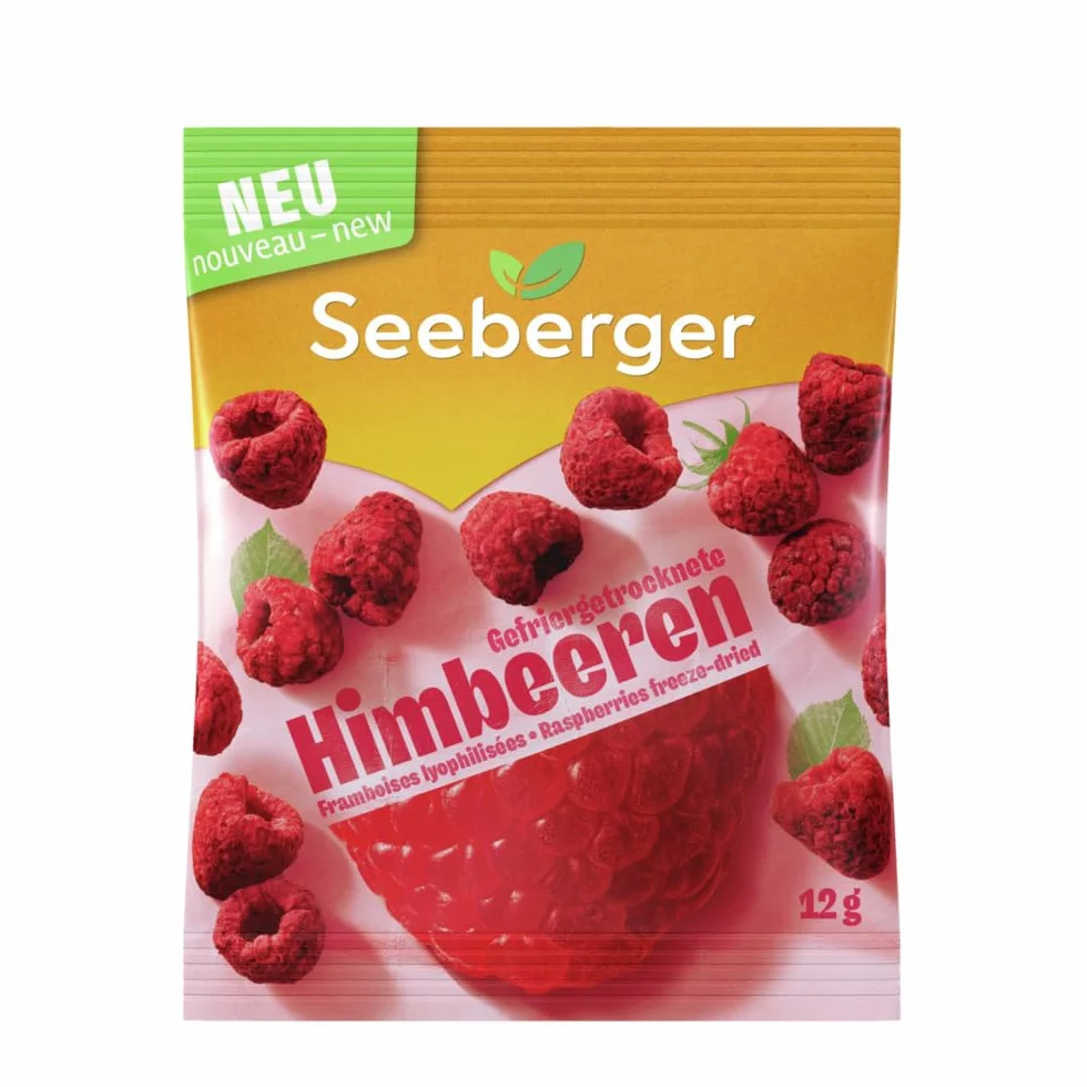 Seeberger Framboises lyophilisées, 12g