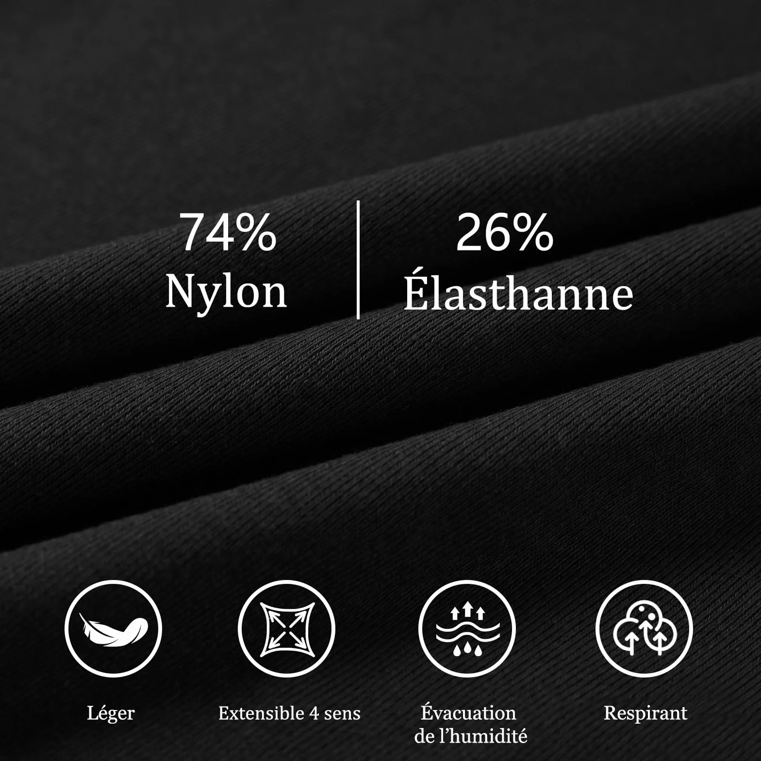 HYCOPROT Shorty Femme Taille Haute Gain de Ventre Shorts de Compression sans Couture Push Up Biker Seamless Legging Court pour Yoga Gym Course