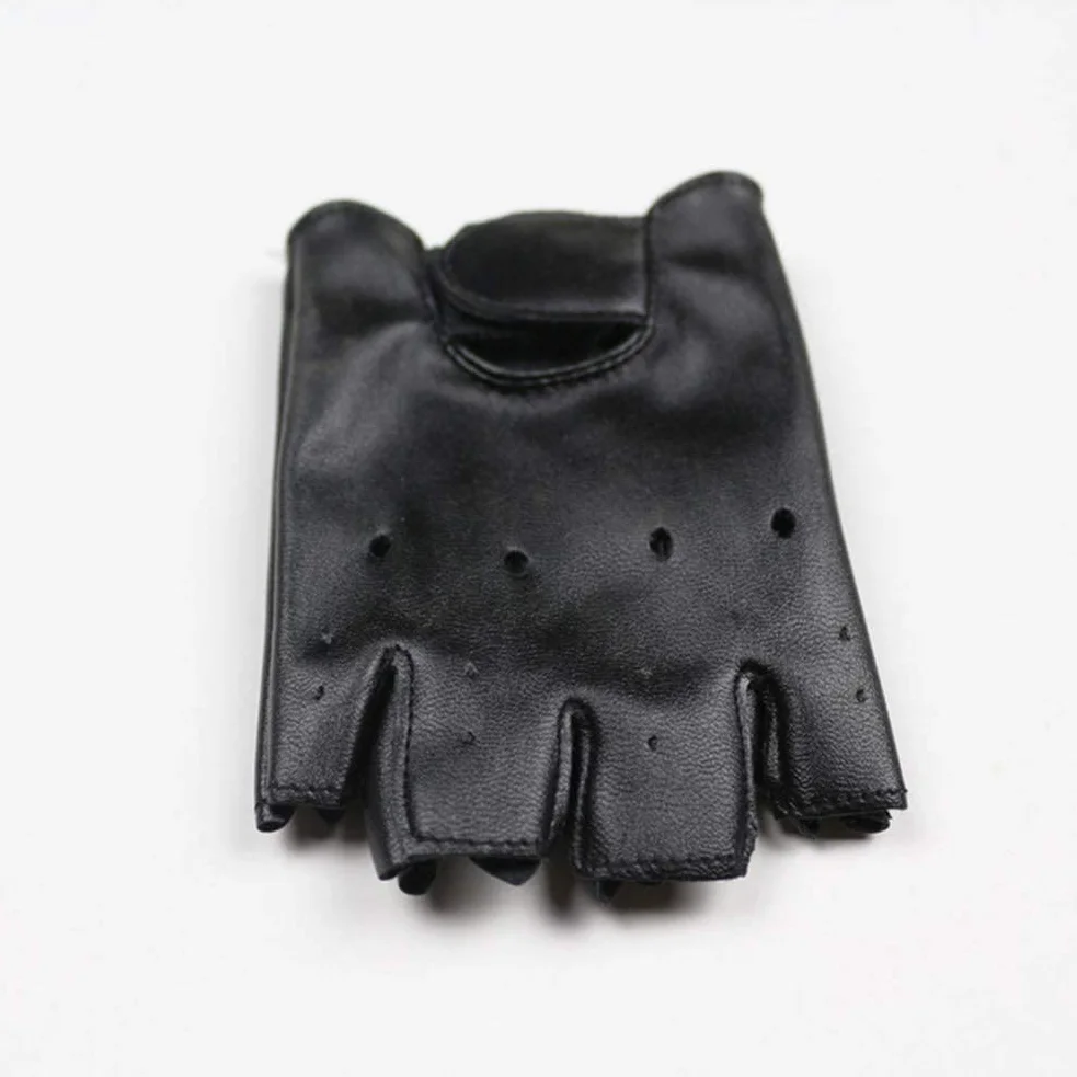 Mitaines en cuir pour enfants, gants de sport demi-doigts, équitation, pêche, chasse