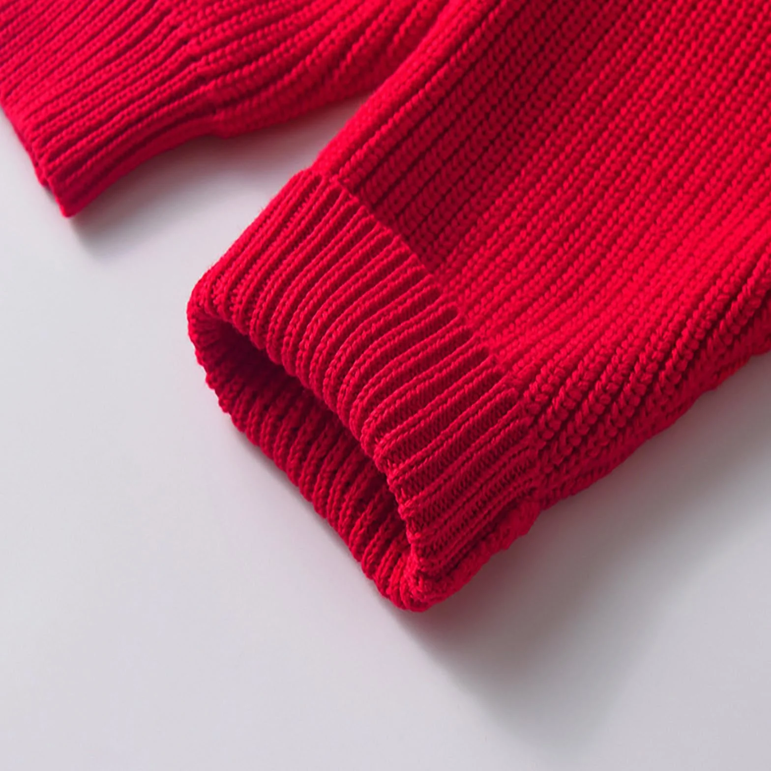 Pull chaud en tricot pour enfant - Col rond - Manches longues - Automne Hiver - Doux et confortable