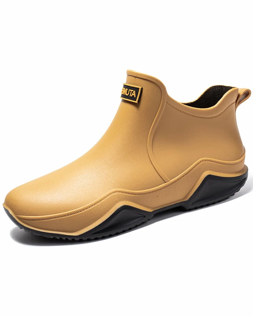 Lyuu Bottes Wellington Imperméables Légères Extérieur Courtes Hommes Femmes