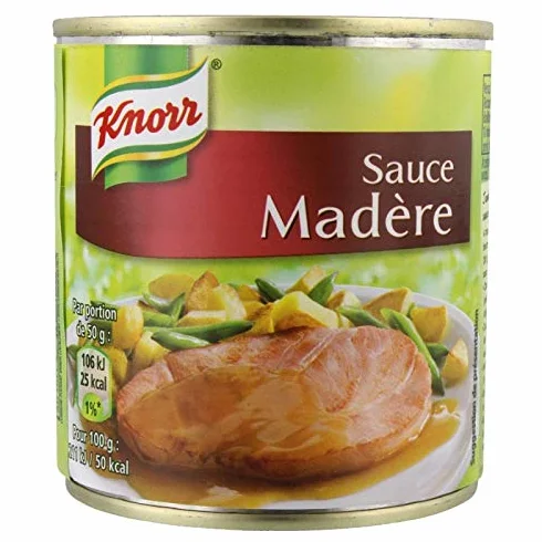 KNORR - Sauce Boite Madère 200 G - Lot De 4