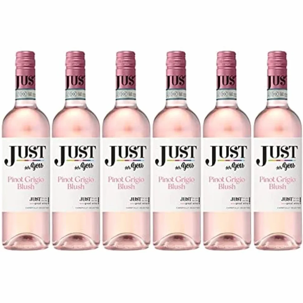 Just Pinot Grigio Blush - Vin Rosé - Vegan (6 x 0.75 l)