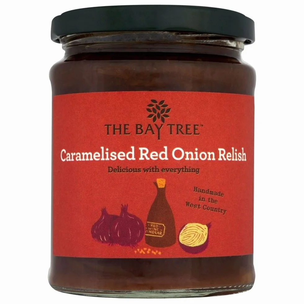 Les Co.Alimentaires De Laurier Relish Caramélisés Oignon Rouge (310G)