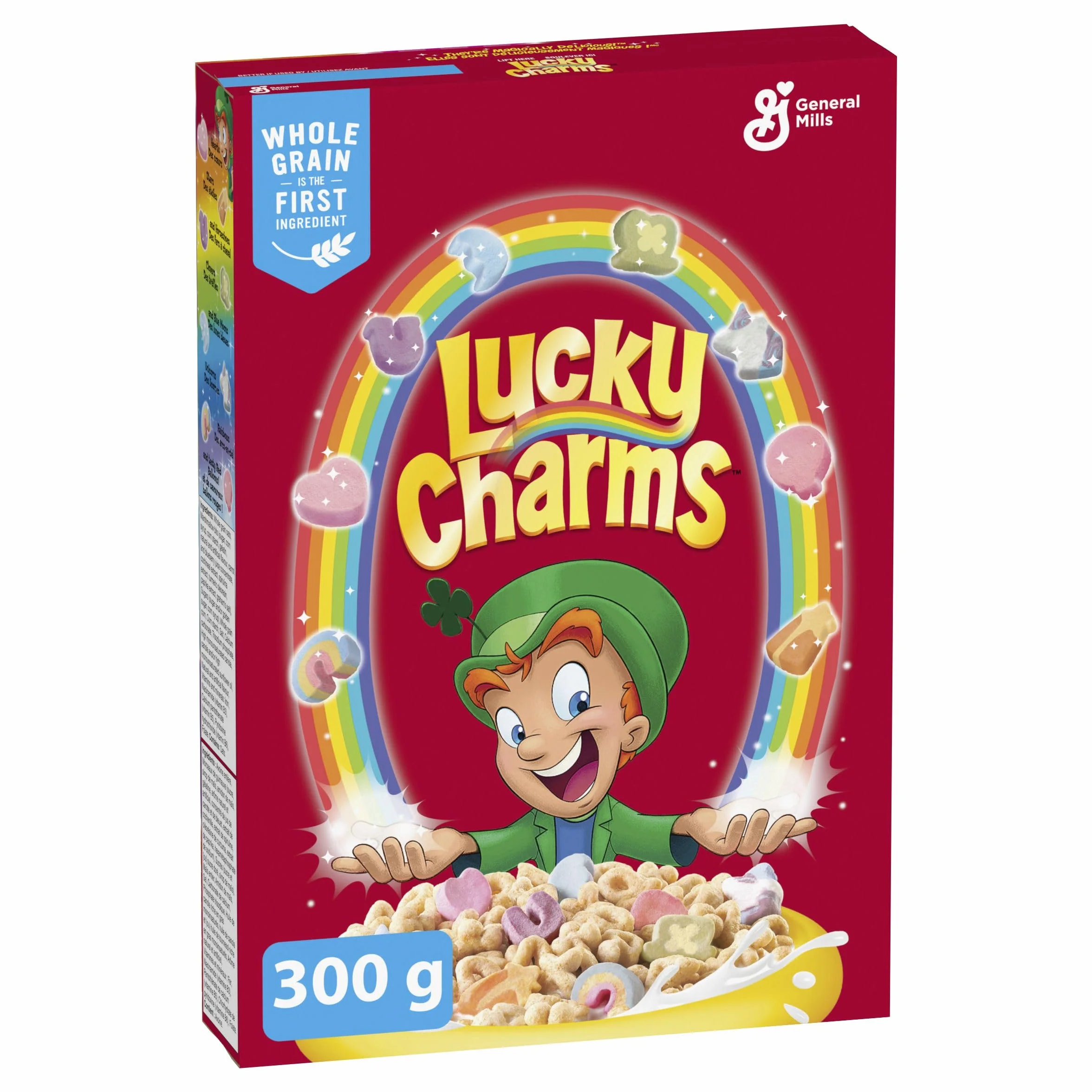 General Mills Lucky Charms 300g x 2 Boxes (600g total)