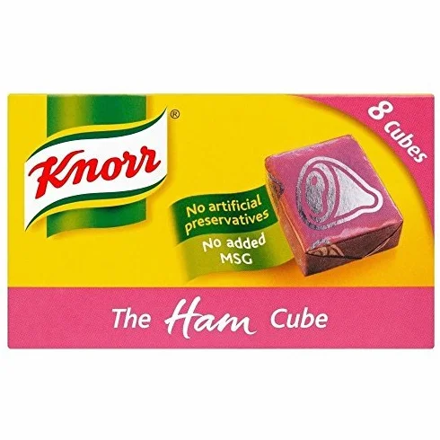 Knorr Stock Cubes Ham (8x10g) - Pack of 2 by Knorr