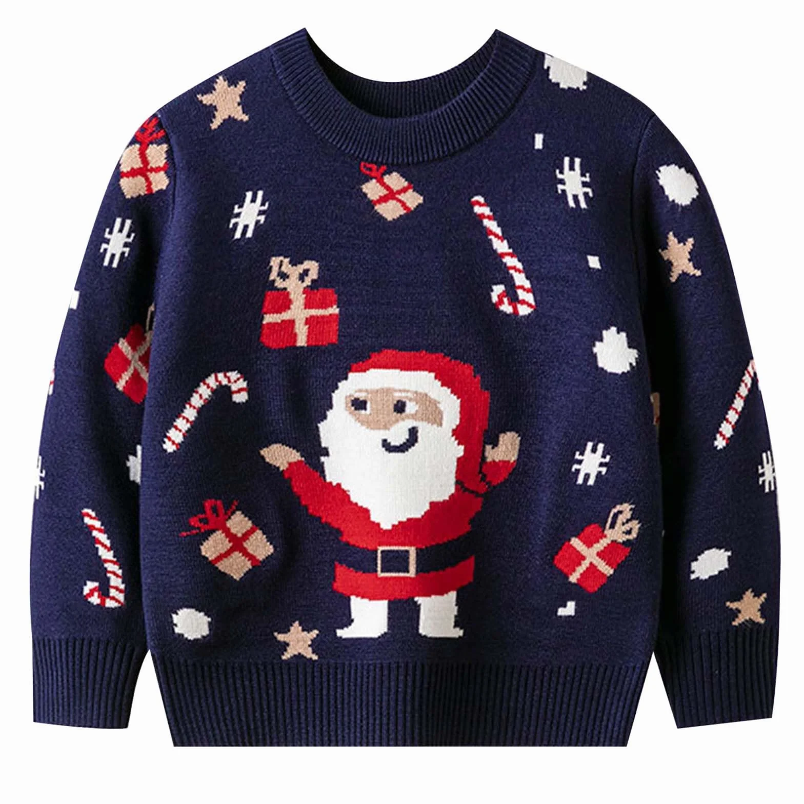 Pull Père Noël pour enfant bébé garçon fille