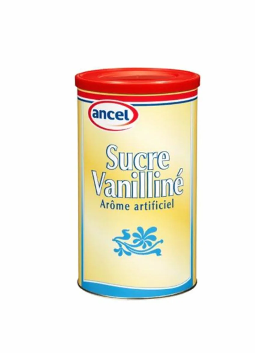 Sucre Vanilliné Ancel 1kg/Boite - Offres de 1 et 2 Boites - Livraison Gratuite France (1 boite)