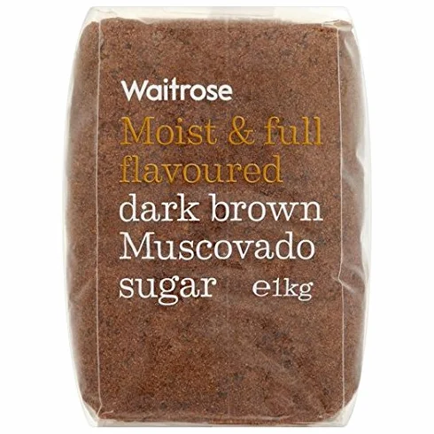 Dark Brown Muscovado Sugar Waitrose 1kg