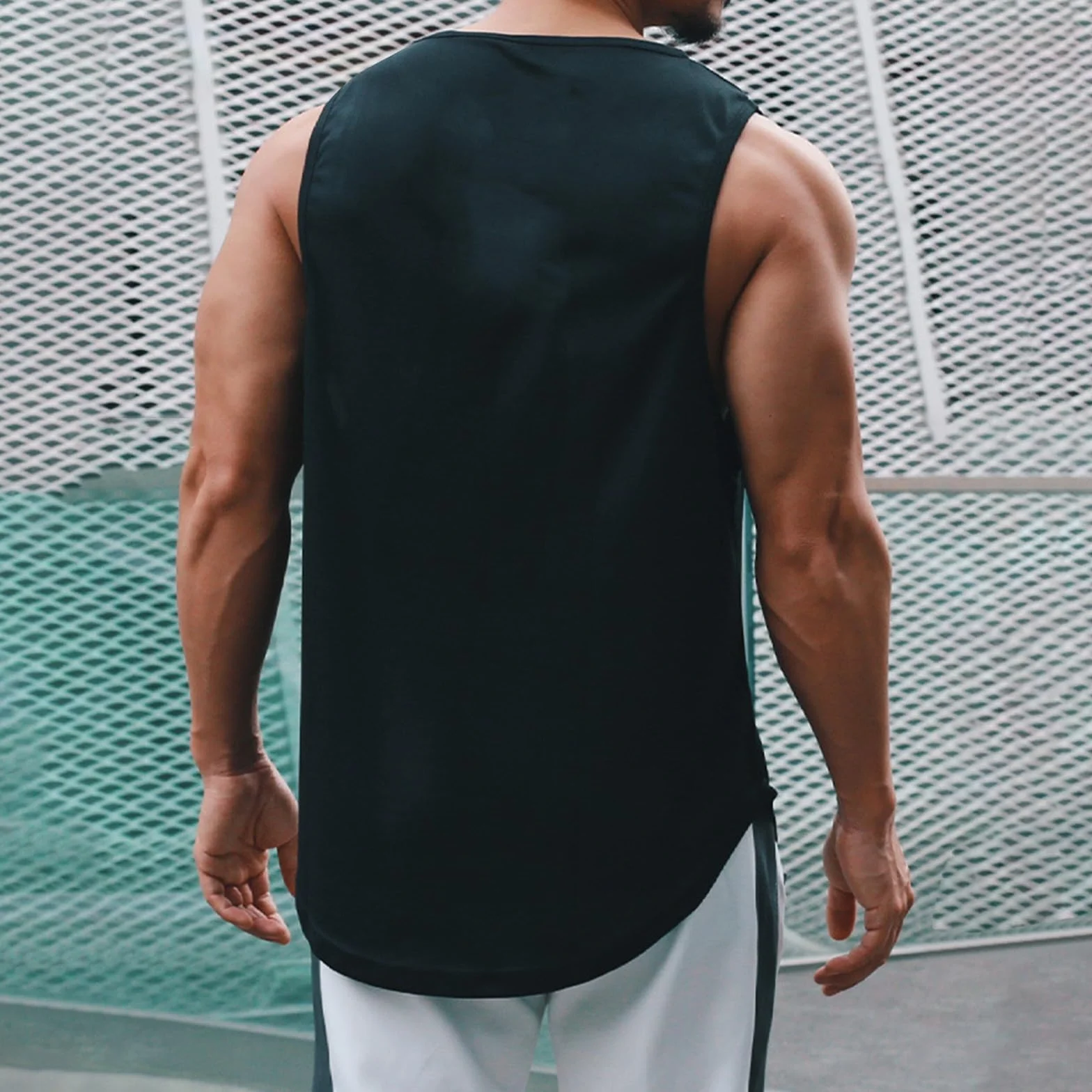 Litthing Débardeur Homme Musculation Tank Top Gilet Sport Séchage Rapide Respirant