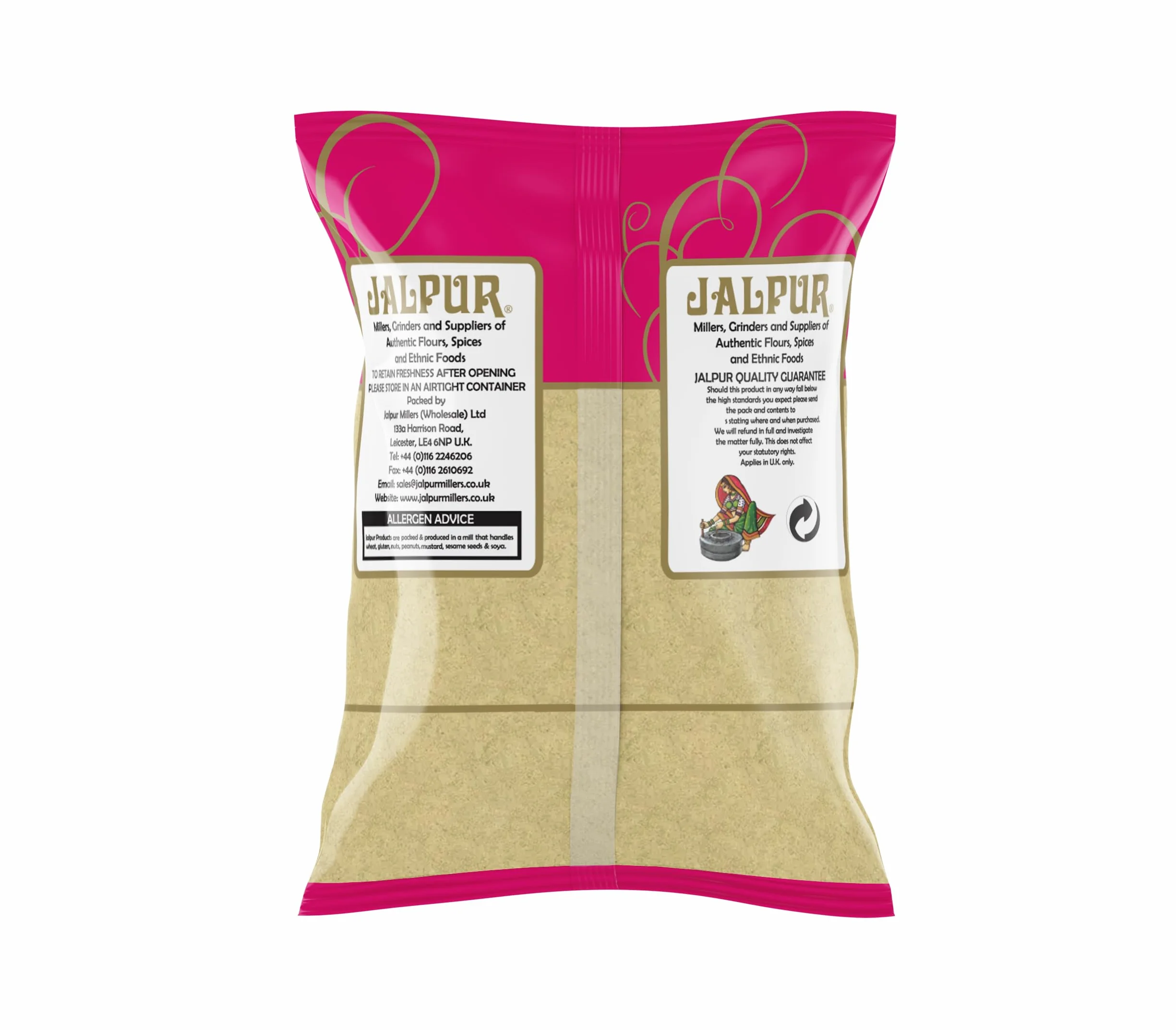 Poudre de poivre blanc - 500 g