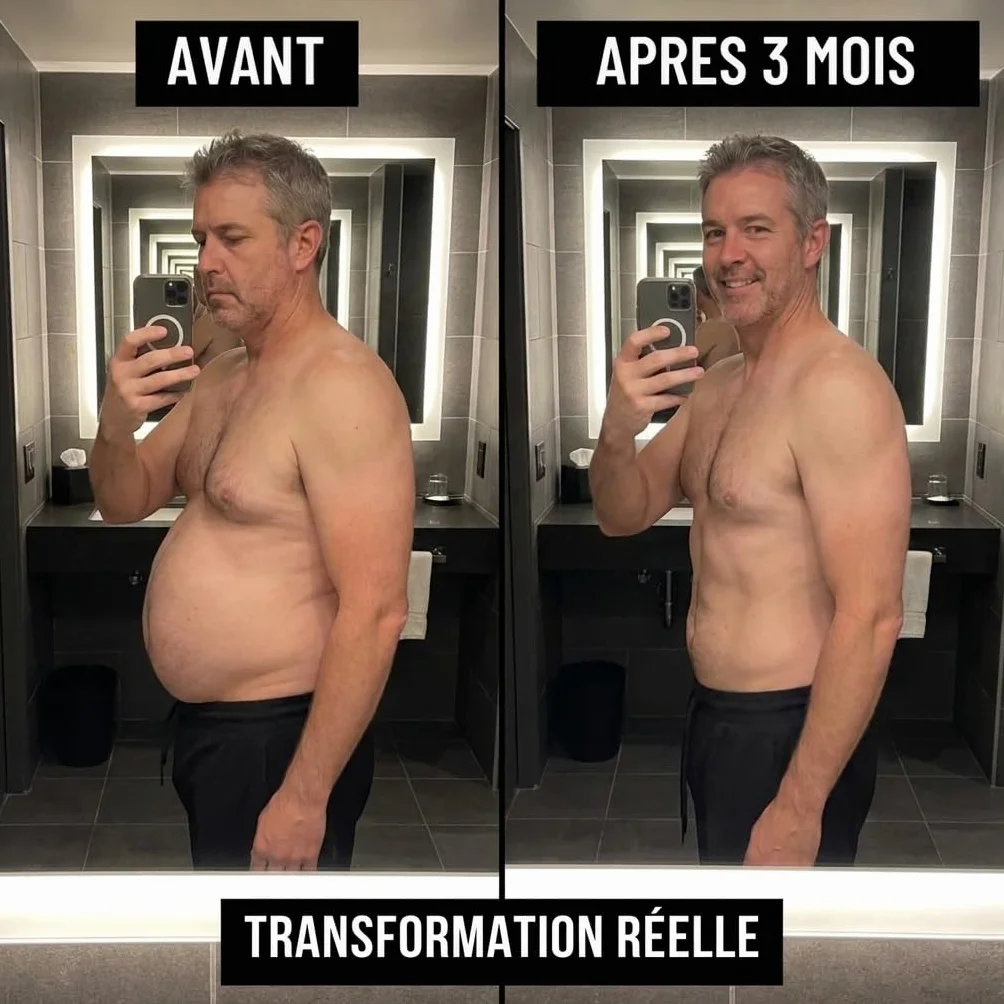 Débardeur Gainant Homme Compression Shapepower Lot 3 Pièces Gaine Abdominale Ventre Plat