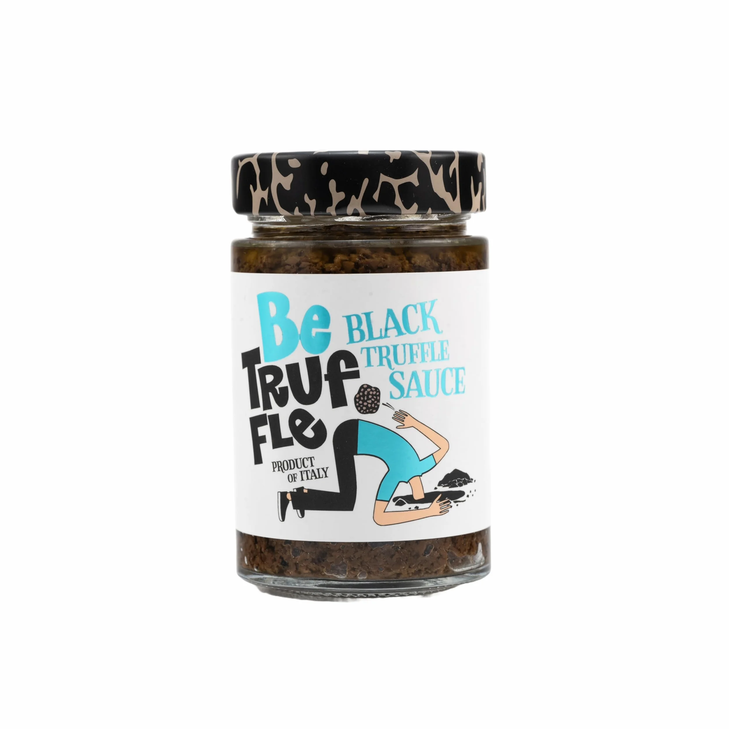 Be Truffle - Sauce à la truffe noire 180g - Fabriquée en Italie - Végan, sans gluten, sans cholestérol