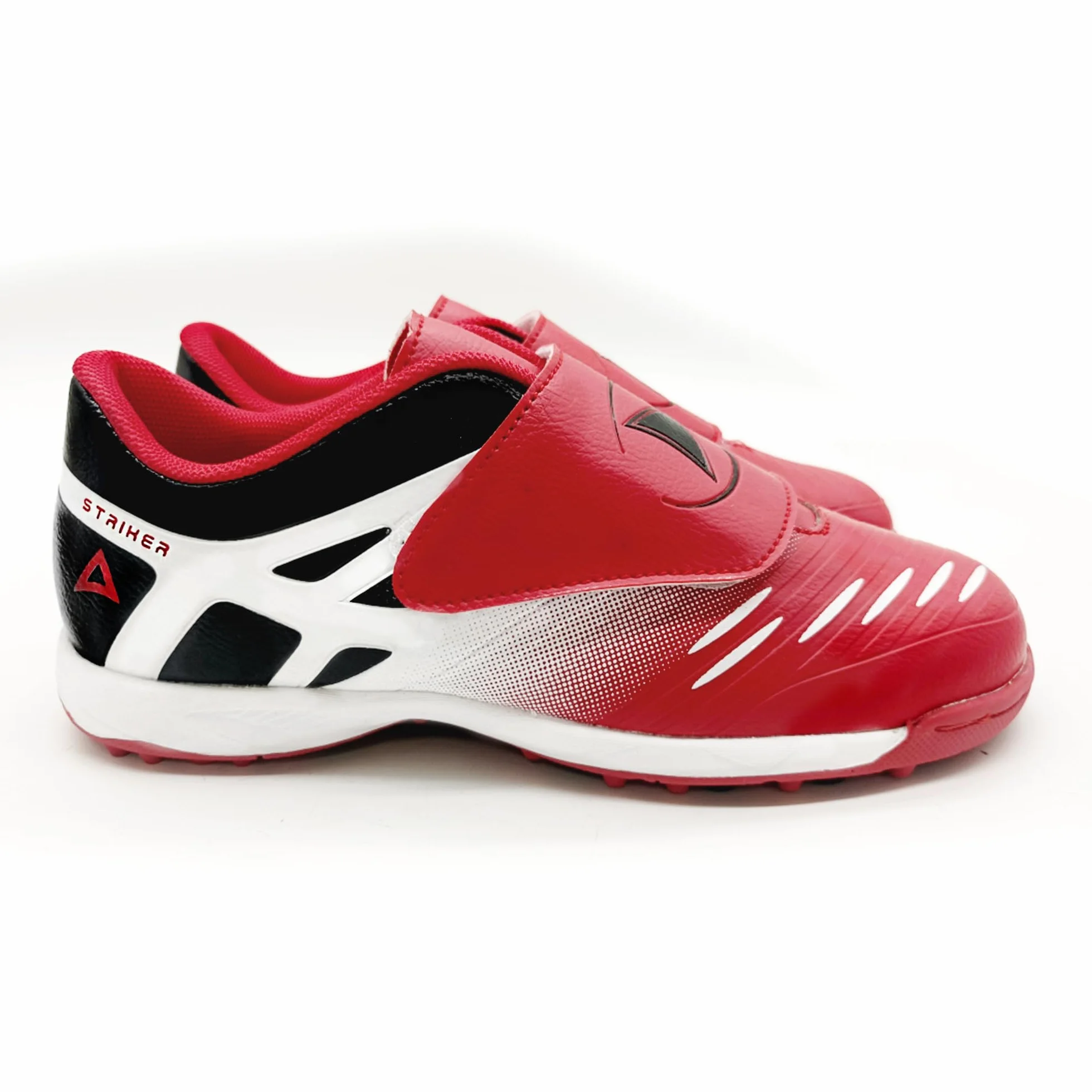 Chaussures de football multitacos sans lacets pour enfants gazon synthétique