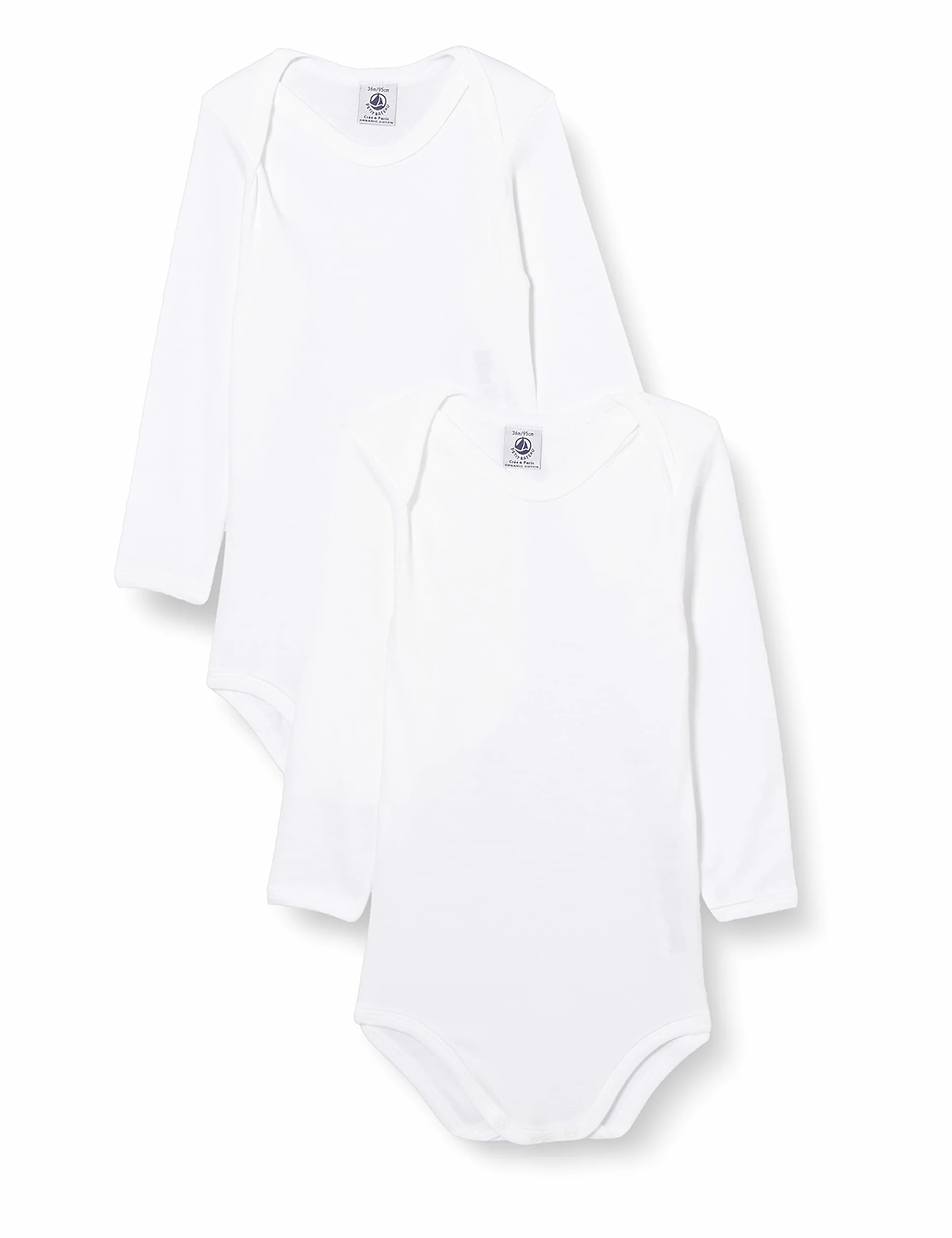 Petit Bateau A01t3 Body Mixte bébé lot de 2