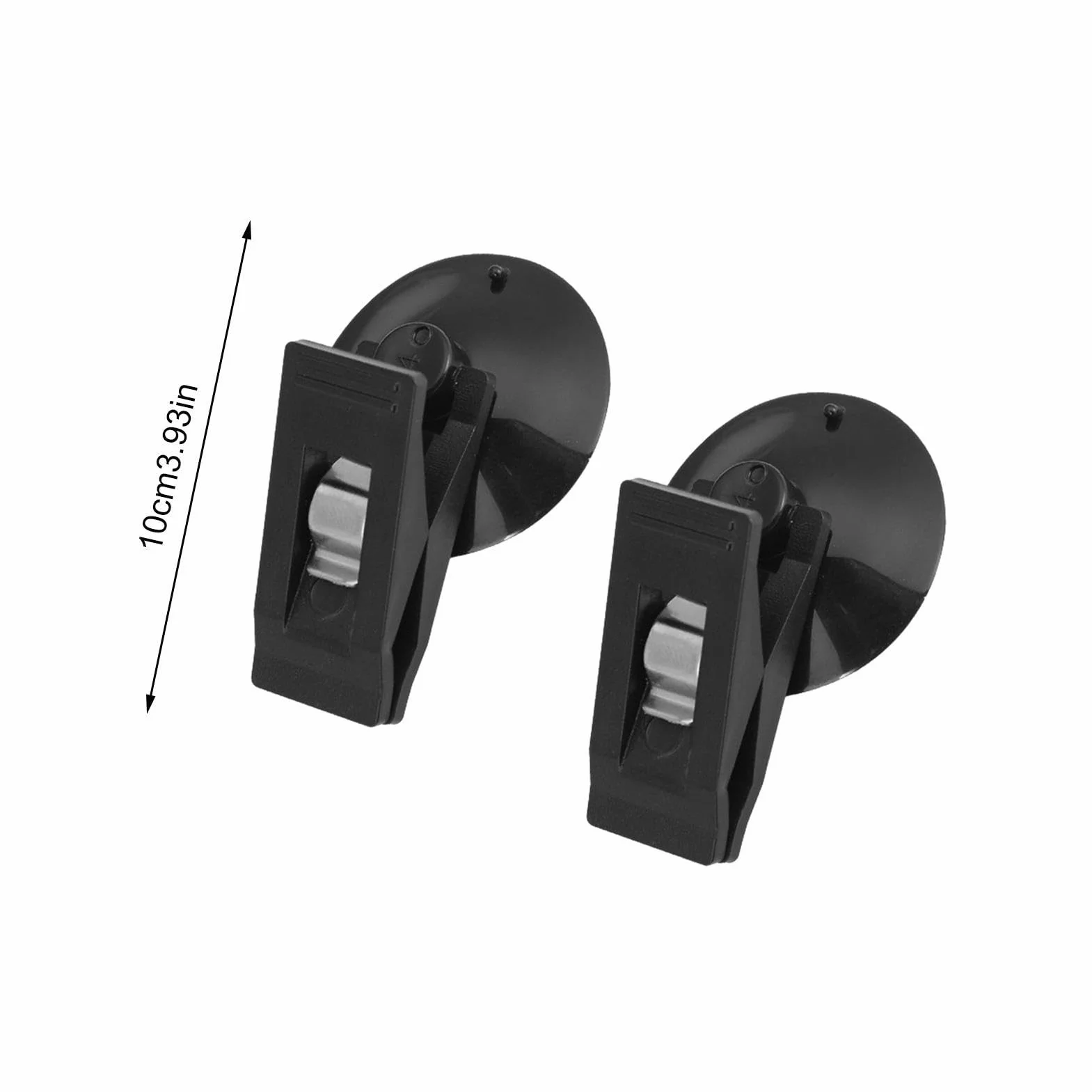 Pinces À Ventouse pour Pare-Brise Porte-Billets De Voiture | Pince À Cartes De Ticket avec Ventouse | Support De Billets Réutilisable