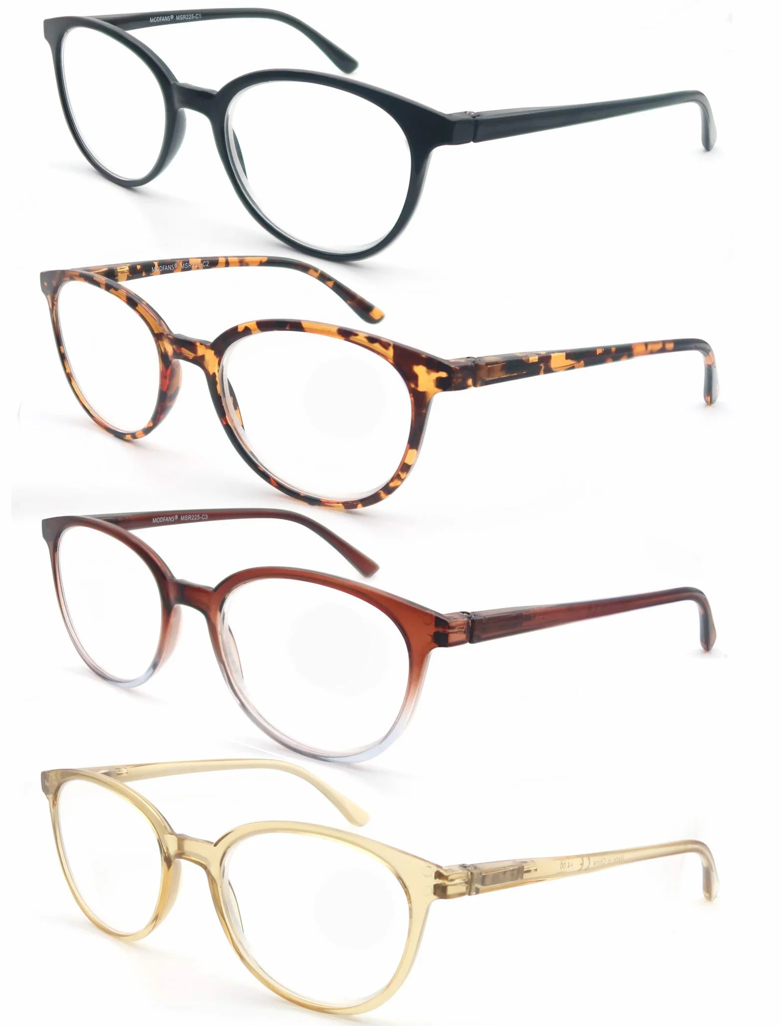 Lunettes de Lecture Lot de 4 Homme Femme MODFANS