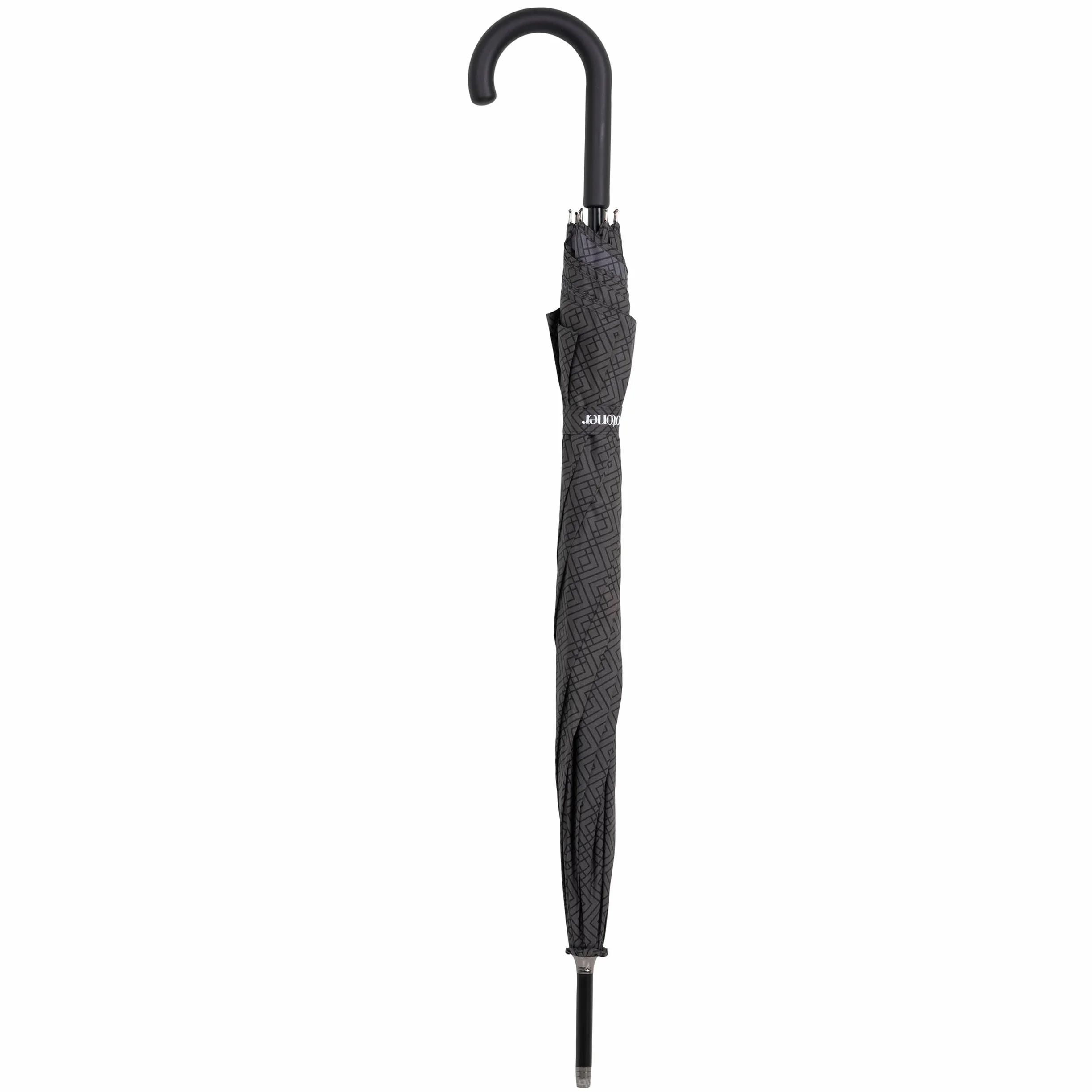 Isotoner Parapluie canne, dérperlant, solide, ouverture automatique