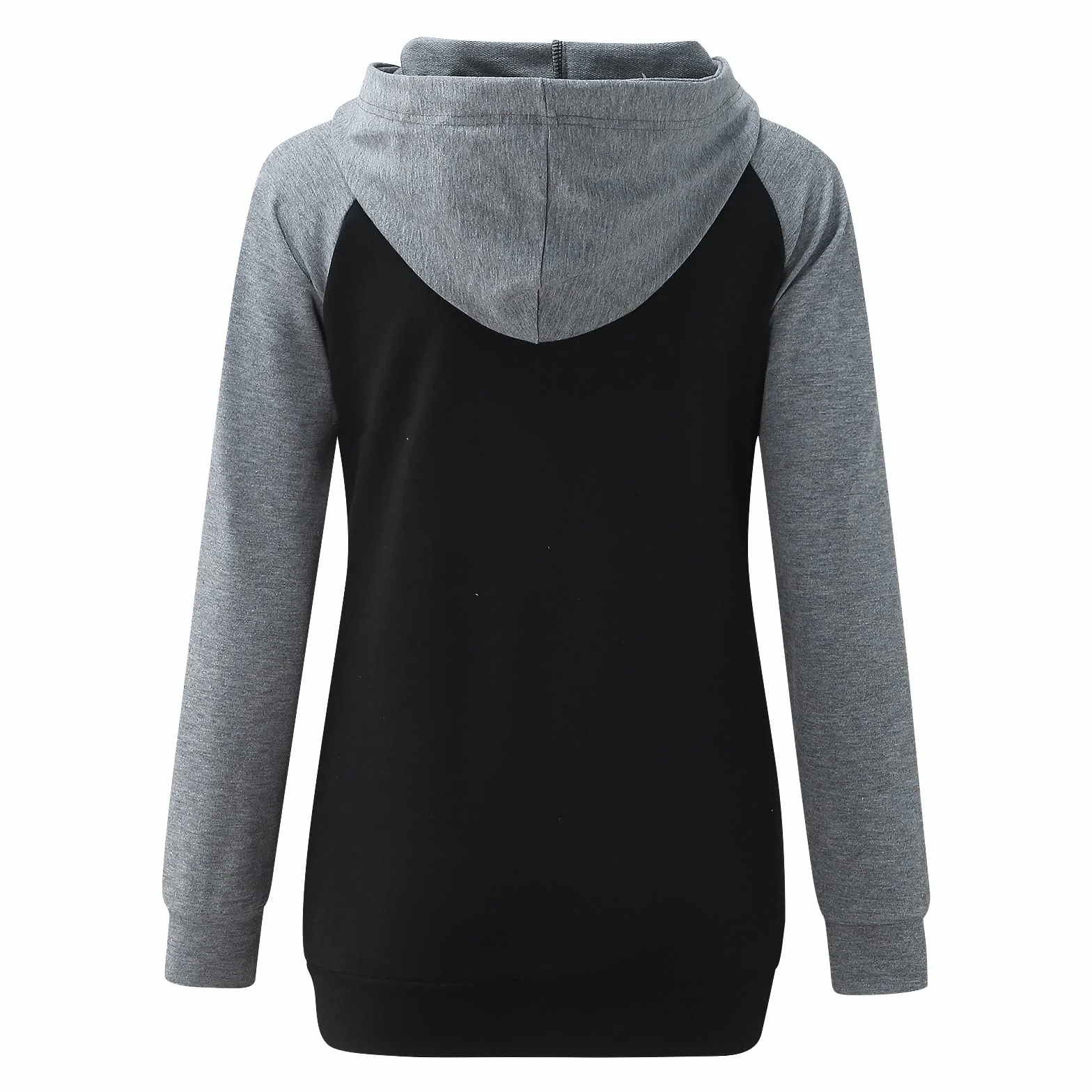 Sweat à capuche d'allaitement pour femme manches longues col en V pull d'hiver