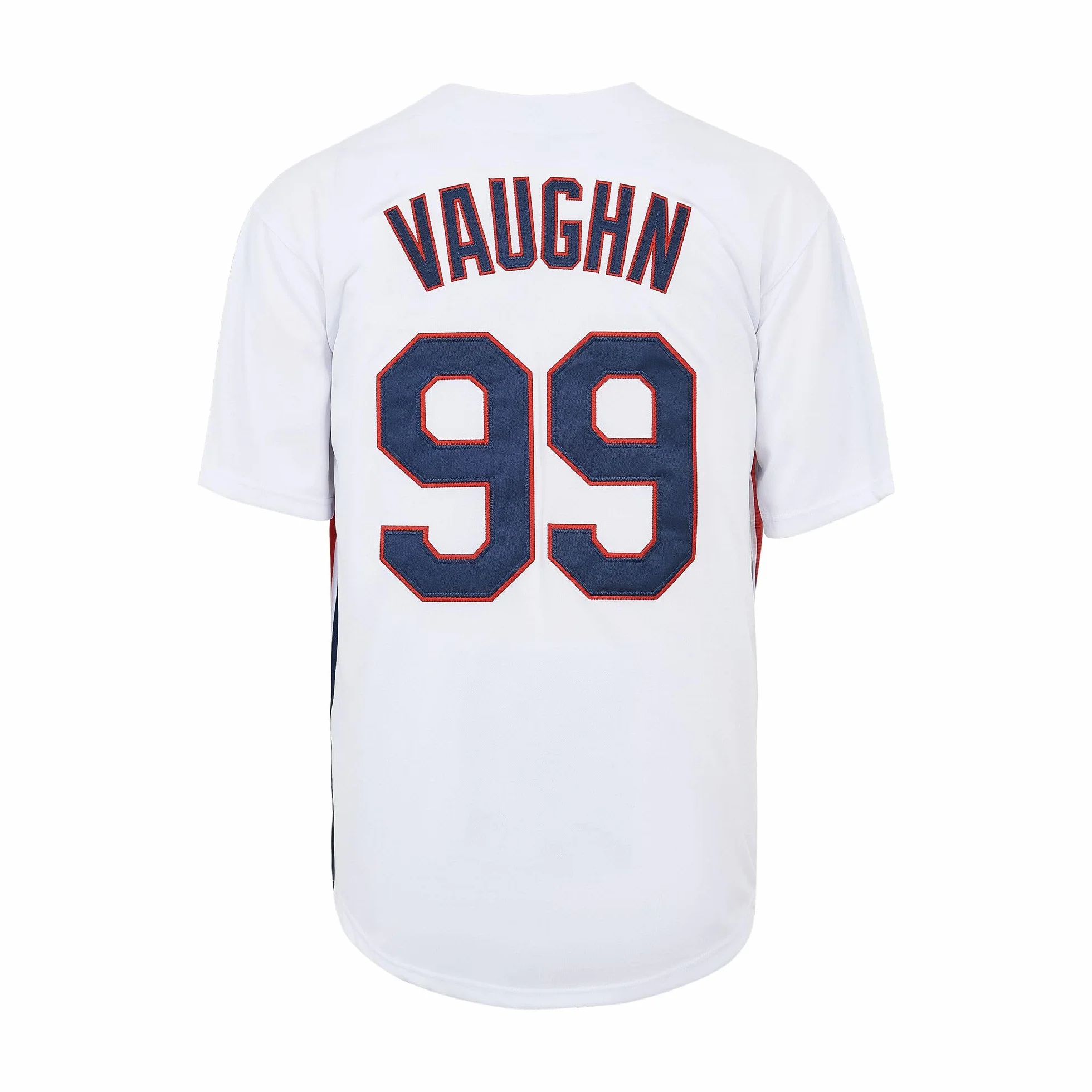 Maillot de baseball Ricky Vaughn 99 Movie Baseball Jersey bleu marine gris blanc