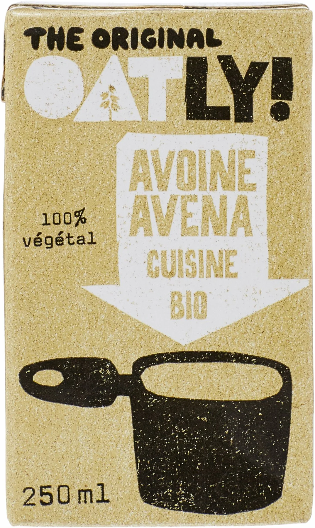 Oatly 7394376615887 Crème Liquide d'Avoine 250 ml - Lot de 6