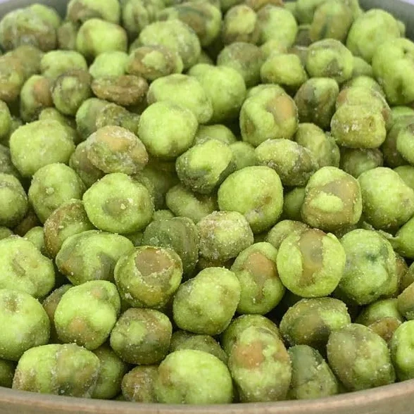 NULTHY - Pois Wasabi - Légumineuses Déshydratées - Noix et Graines - Saveur Épicée - Source de Protéines Végétales - Végétalien - 1 Kg