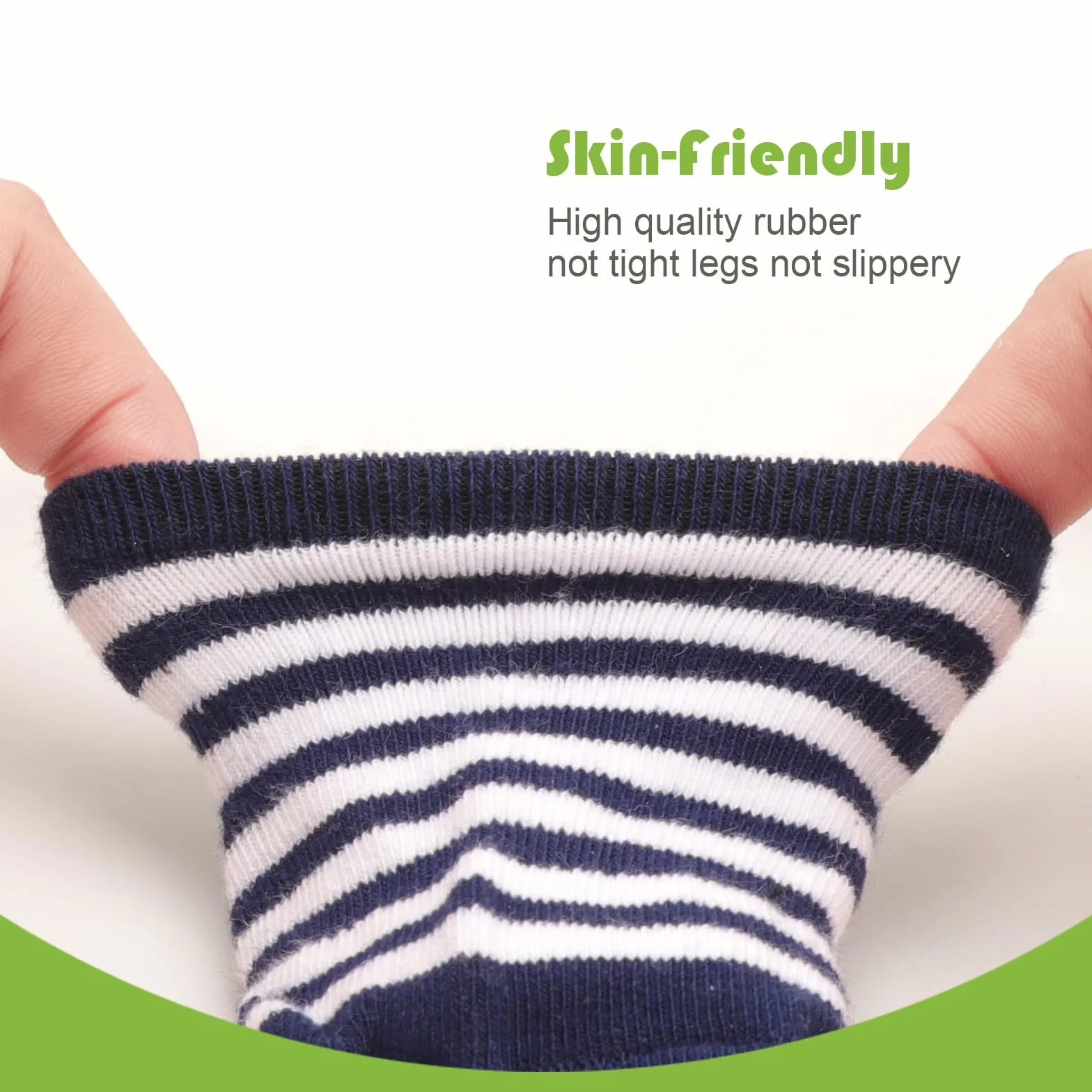 Chaussettes de Cheville Antidérapantes pour Bébé DRESHOW avec Semelles Antidérapantes