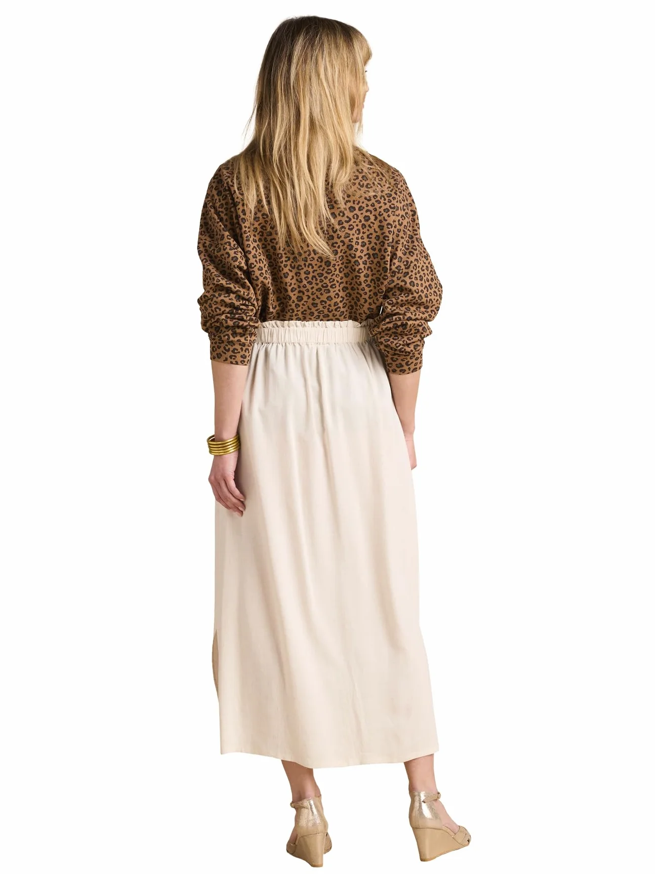ENVIE DE FRAISE Jupe Longue Grossesse Viscose Lin