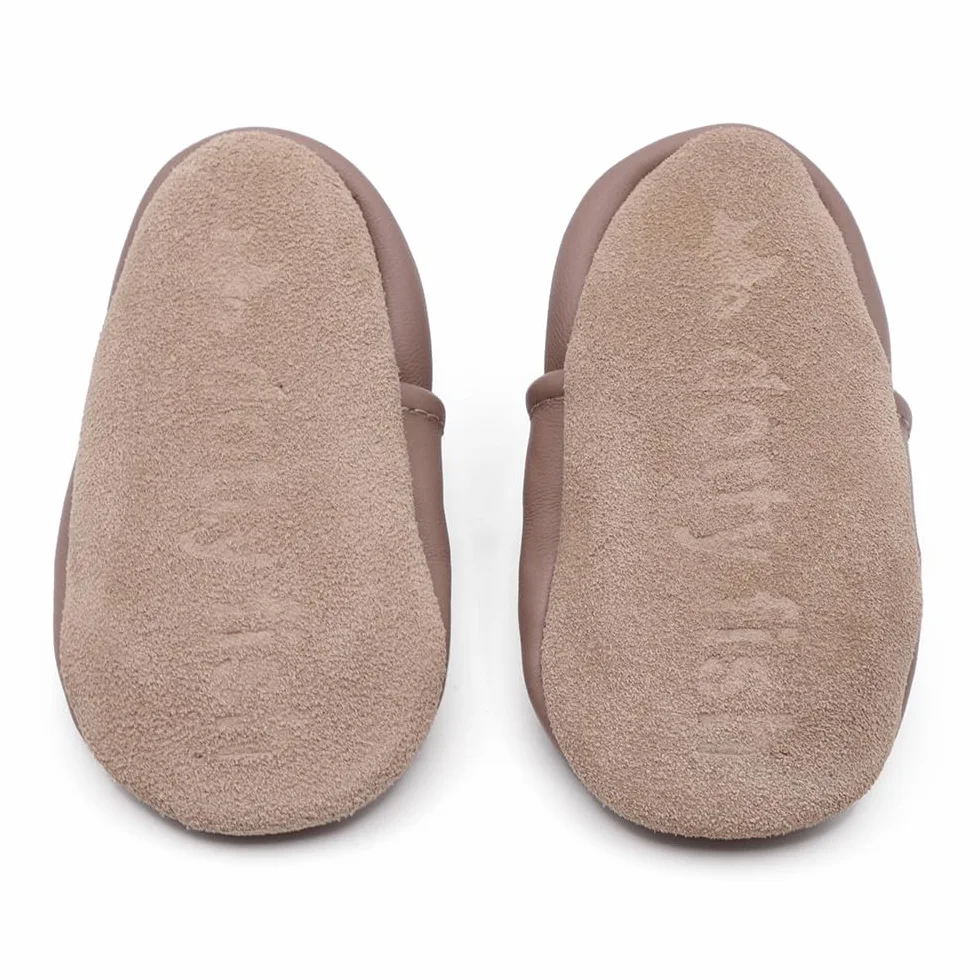 Dotty Fish Sandales Bébé Enfant Cuir Semelle Souple Antidérapante Chaussures Premiers Pas Pieds Nus