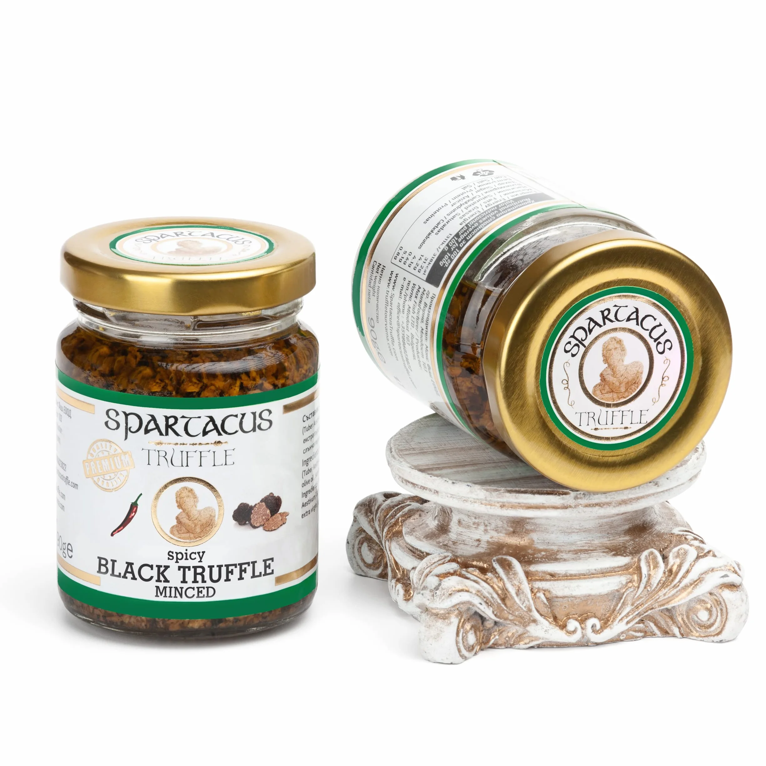 Spartacus Truffe Noire Hachée Légèrement Épicée | Excellence culinaire, Truffes exquises, Pour gourmets