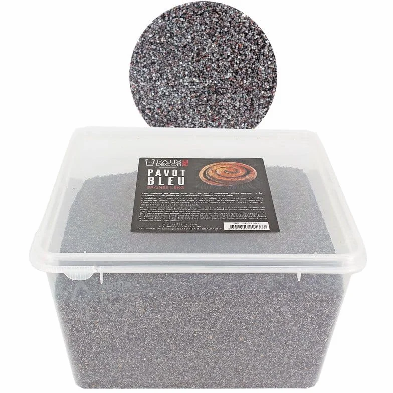 Graines de pavot bleu 1,5 kg