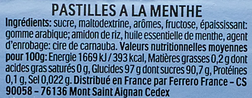 Tic Tac Menthe Extra Fraîche 50g