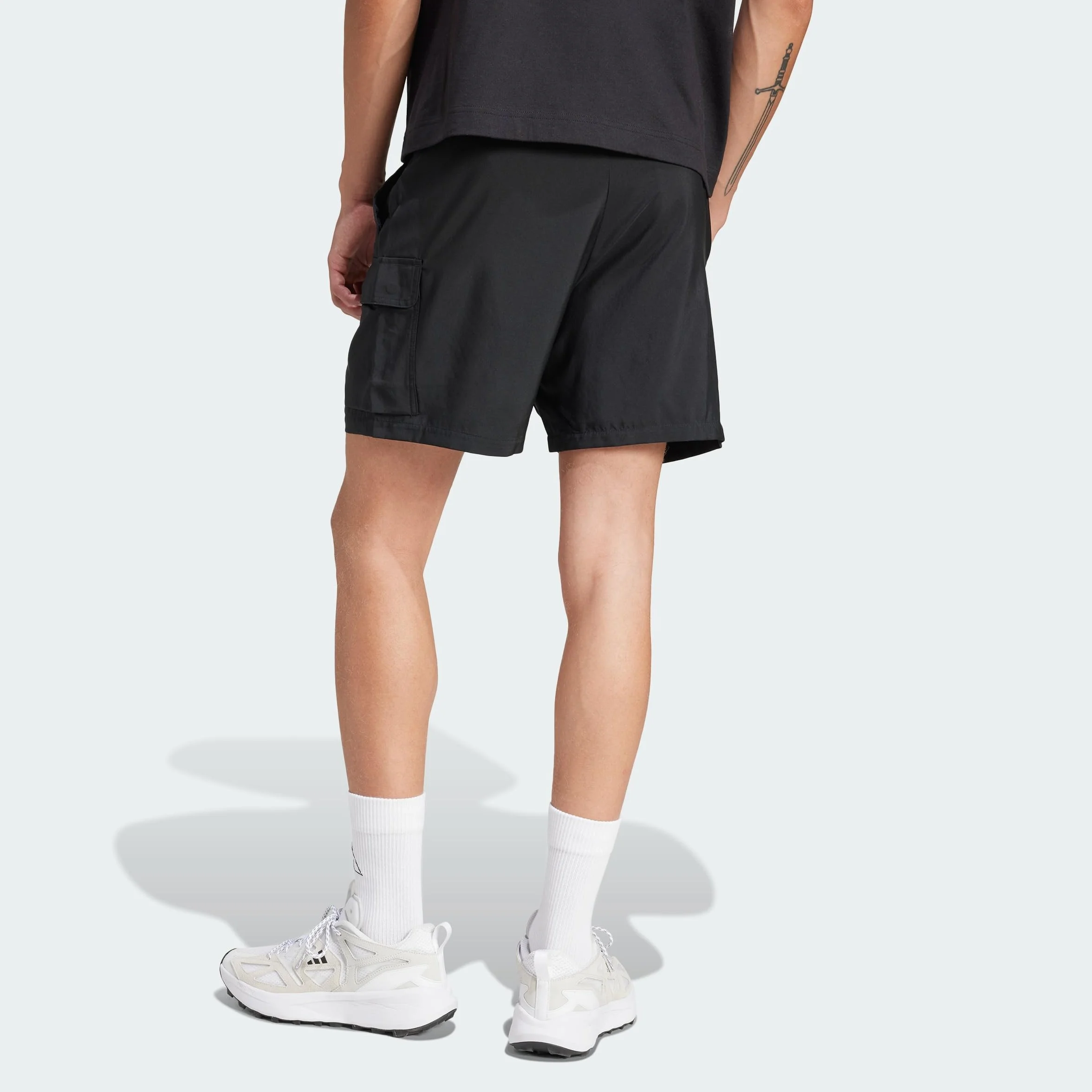 adidas Męskie Szorty Cargo Petit Logo Essentials Chelsea