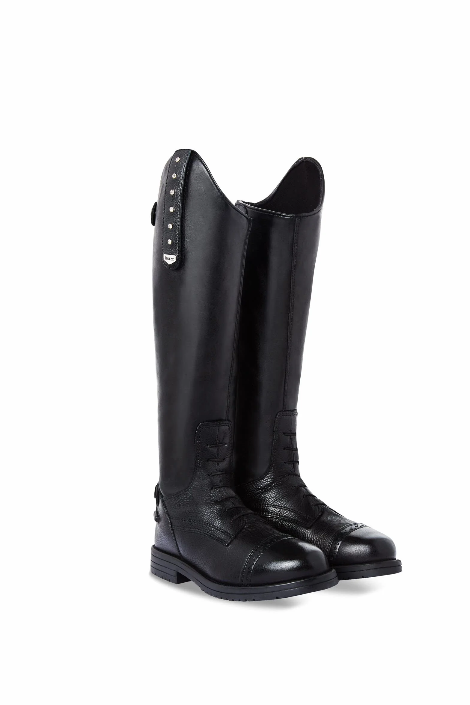 HORZE Bottes d'équitation Portland enfant cristaux