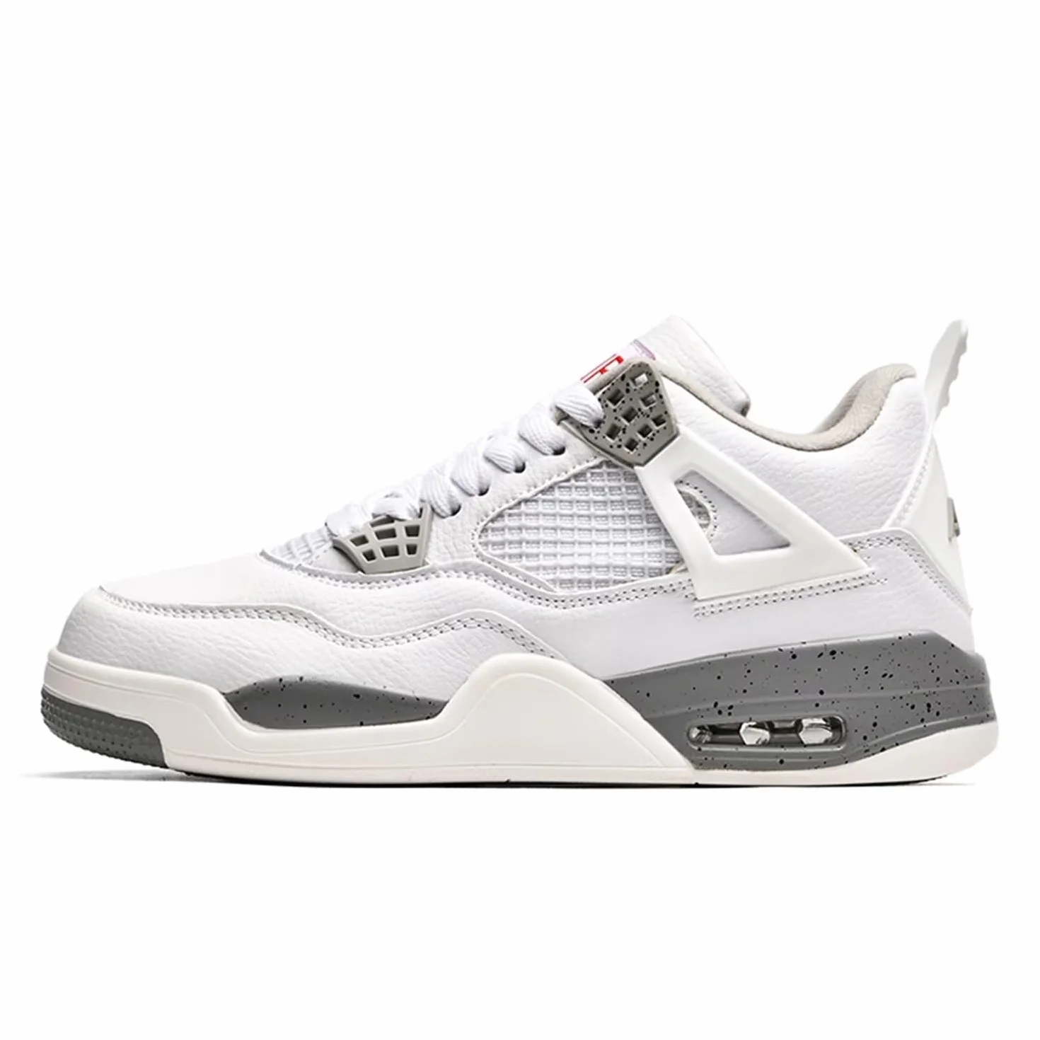 Chaussures de Skate Air 4 rétro Classiques pour Homme Femme - Baskets de Basket-Ball décontractées