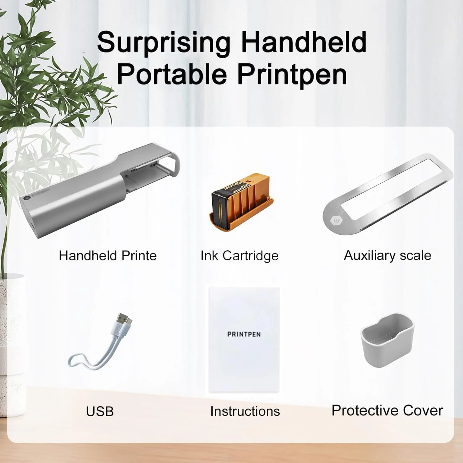 Imprimante Comestible Portable, Imprimante Alimentaire Multifonctionnelle, Stylo à Jet D'encre Alimentaire Sans Fil Avec Contrôle App, Précision 300 Dpi, Pour Café, Pain, Gâteaux, Biscuits,Red