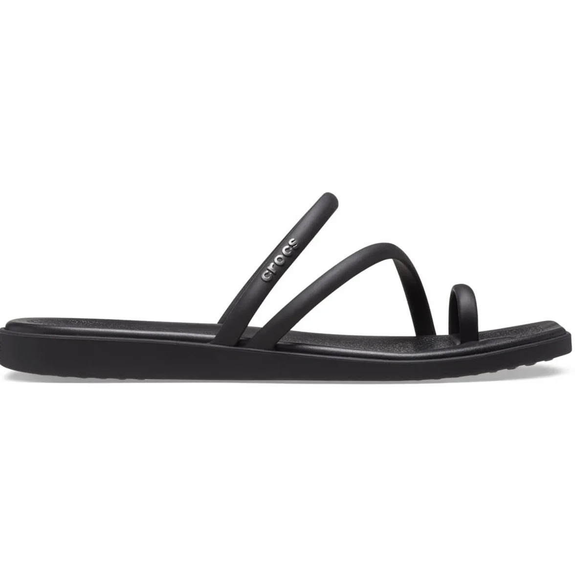 Crocs Miami Toe Loop Sandale plate Femme