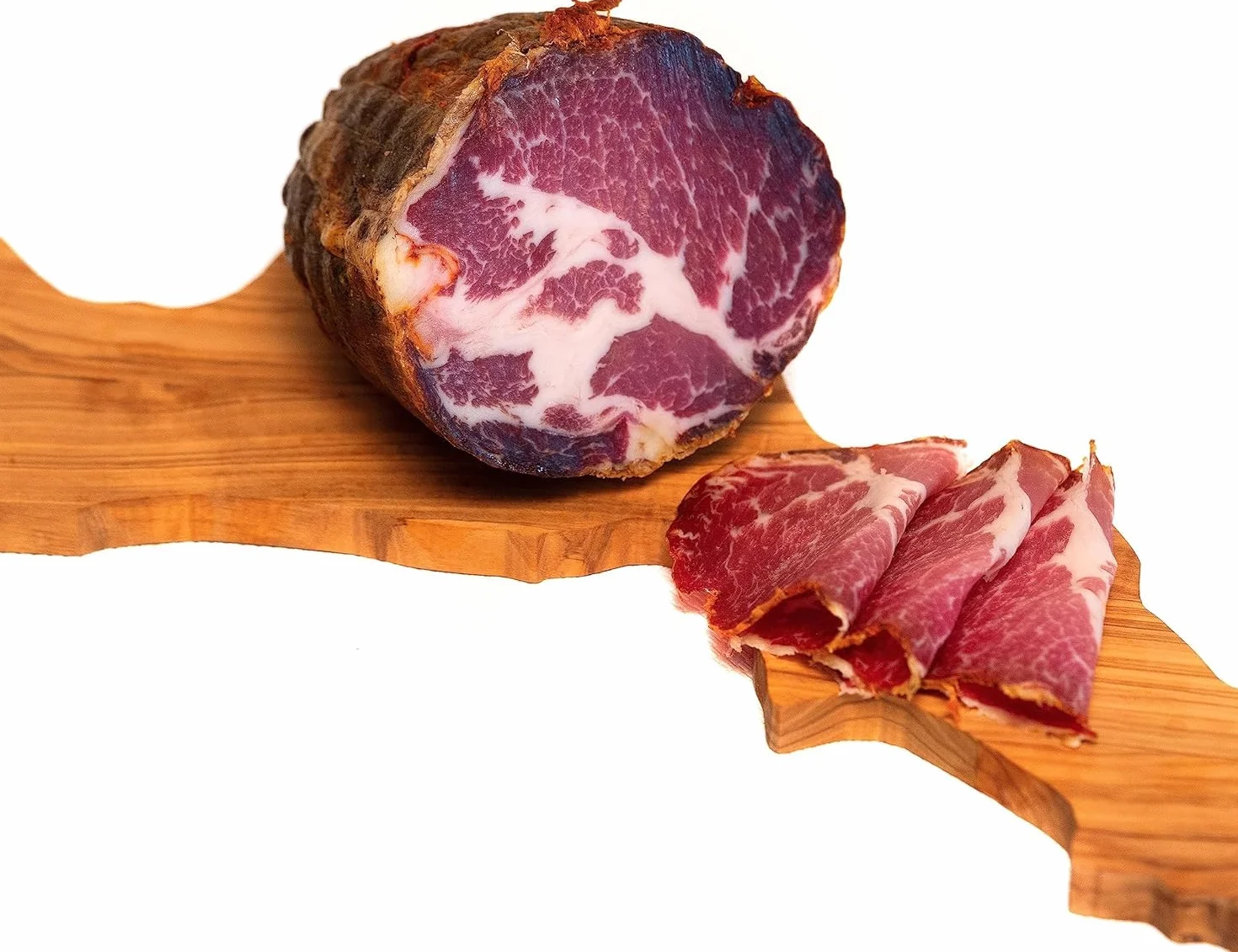 Coppa Calabraise de 500g - Charcuteries Artisanales De Calabre, Idéale Pour Sandwich, Entrées, Apéritifs - À TRANCHER - Sous Vide