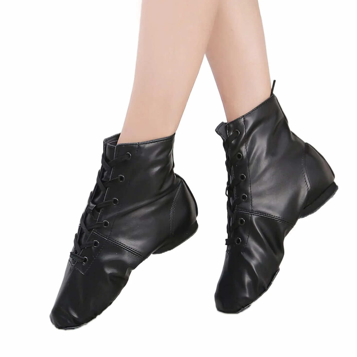 Ballet Boot Semelle Souple Chaussures de Danse pour Femmes Filles Jazz Dance Bottes