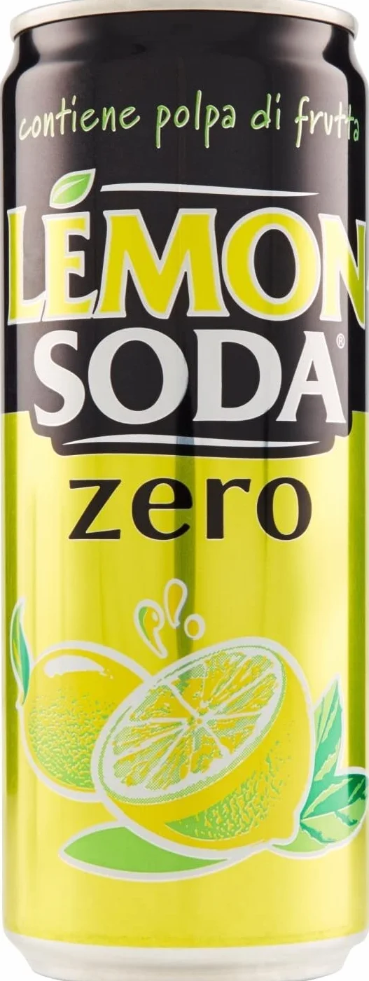 24x canette de Lemonsoda zero 330ml Campari Group Lemon Soda Lemon Italian