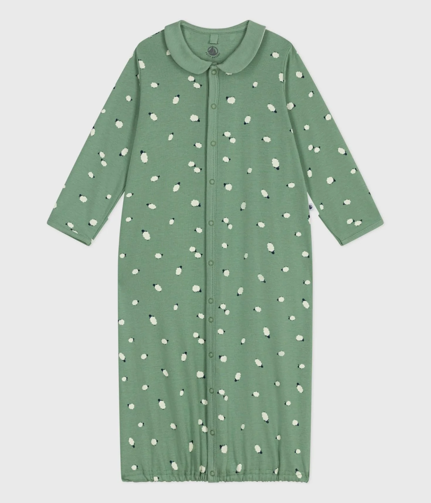 Petit Bateau Combisac Bébé en Coton À Col Imprimé