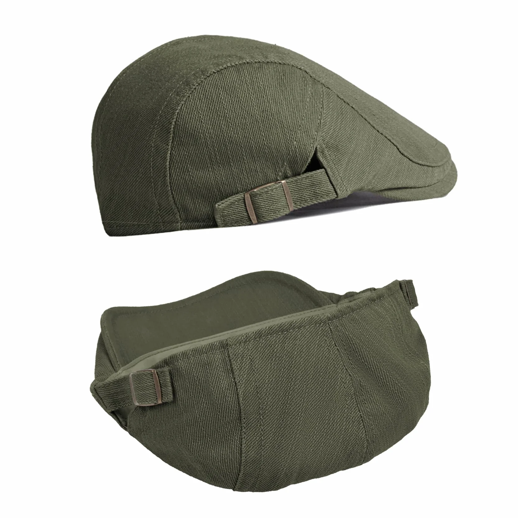 Béret Homme Femme Respirant Casquette Plate Ancien Conduite Golf Chapeau Gavroche Réglable Vintage Gatsby Ivy Cap Printemps Été Automne