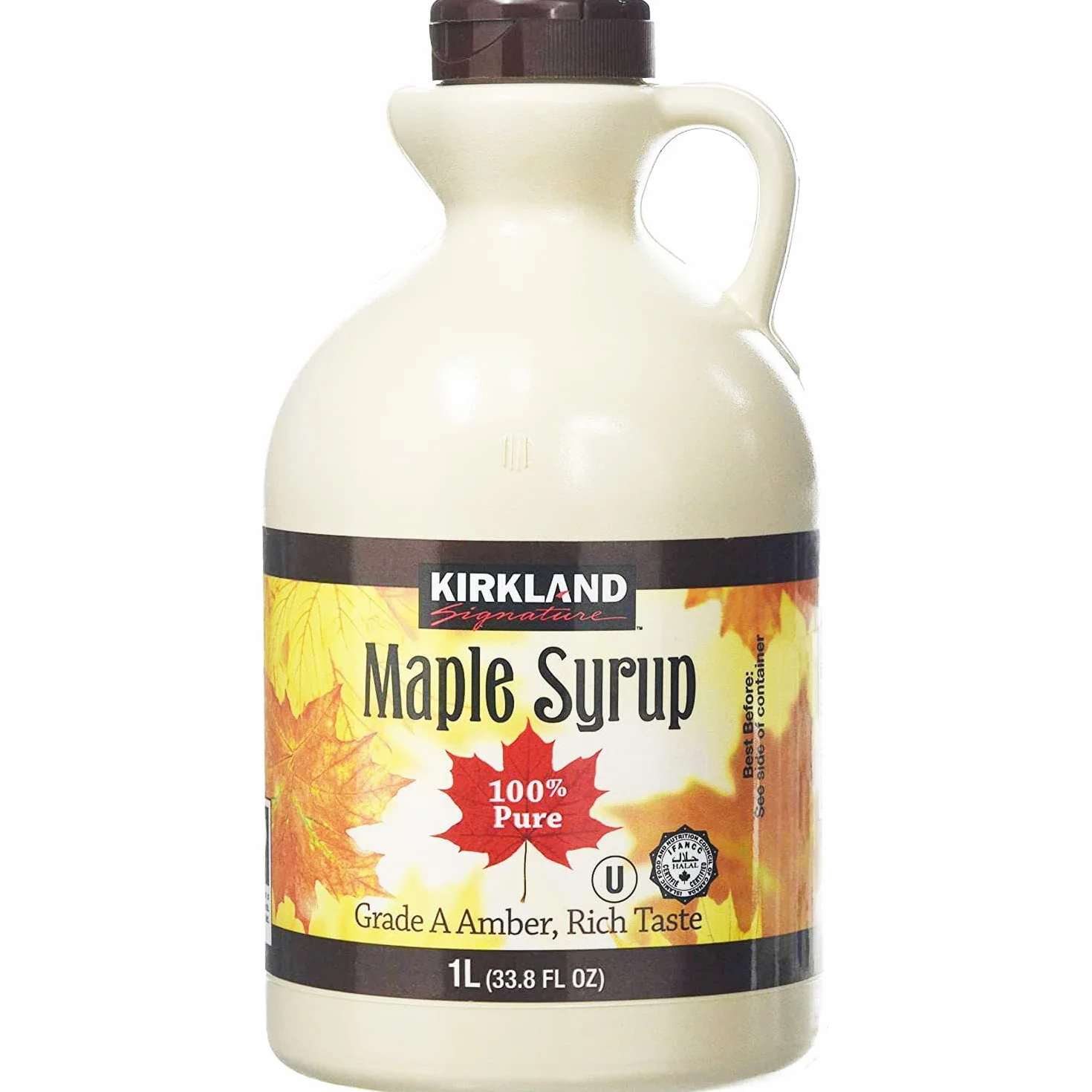Kirkland Sirop d'érable riche en goût, grade A Amber - 1 L