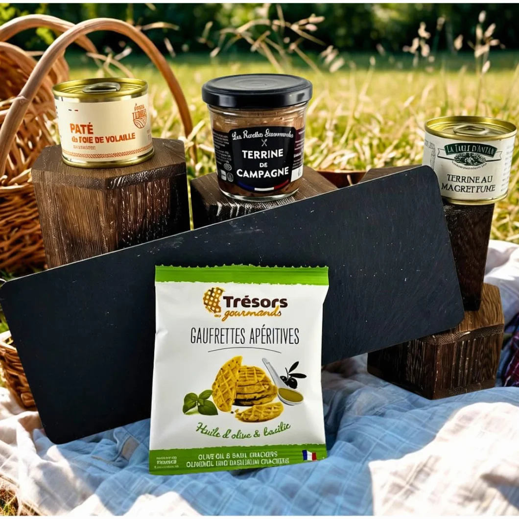 COLIS GOURMANDS Coffret Dégustation Gourmet : Sélection de Terrines, Pâtés et Croustillants Artisanaux