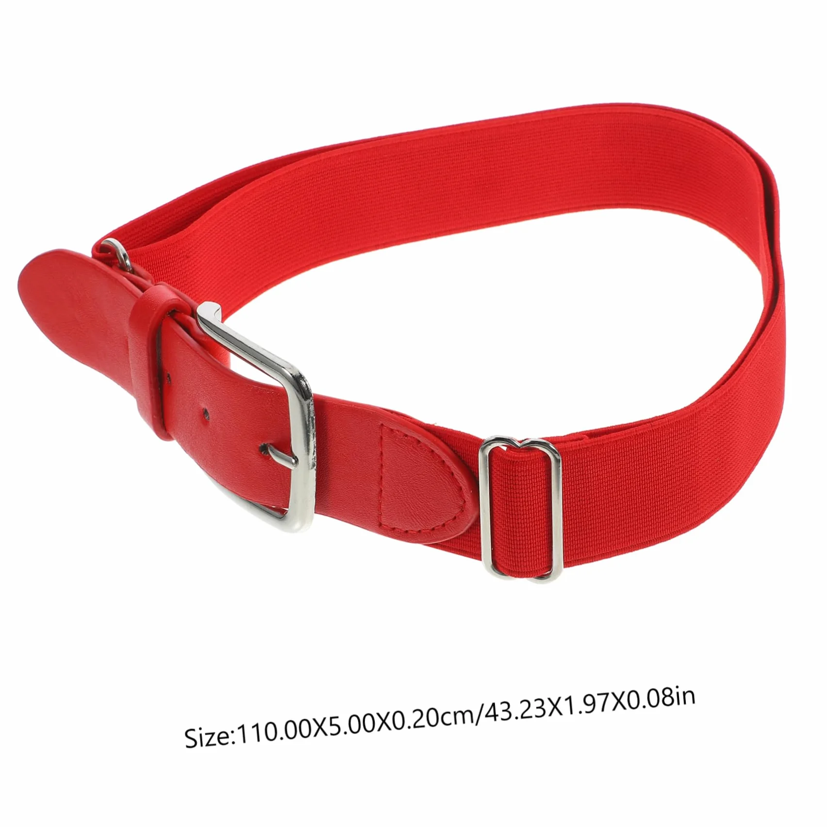 YARNOW Ceinture Élastique Pantalon Baseball Blanc Acier Homme