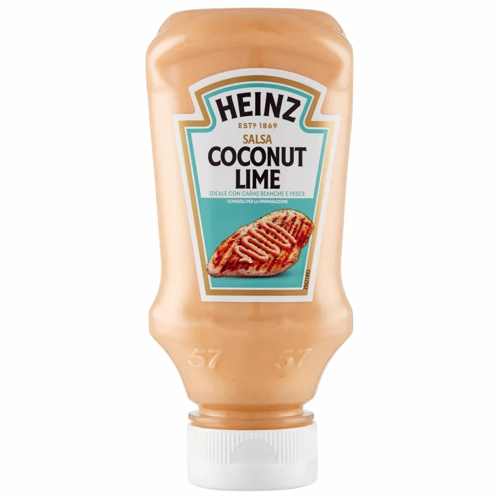 Heinz Salsa Coconut Lime Sauce Coco Citron Vert 220 g