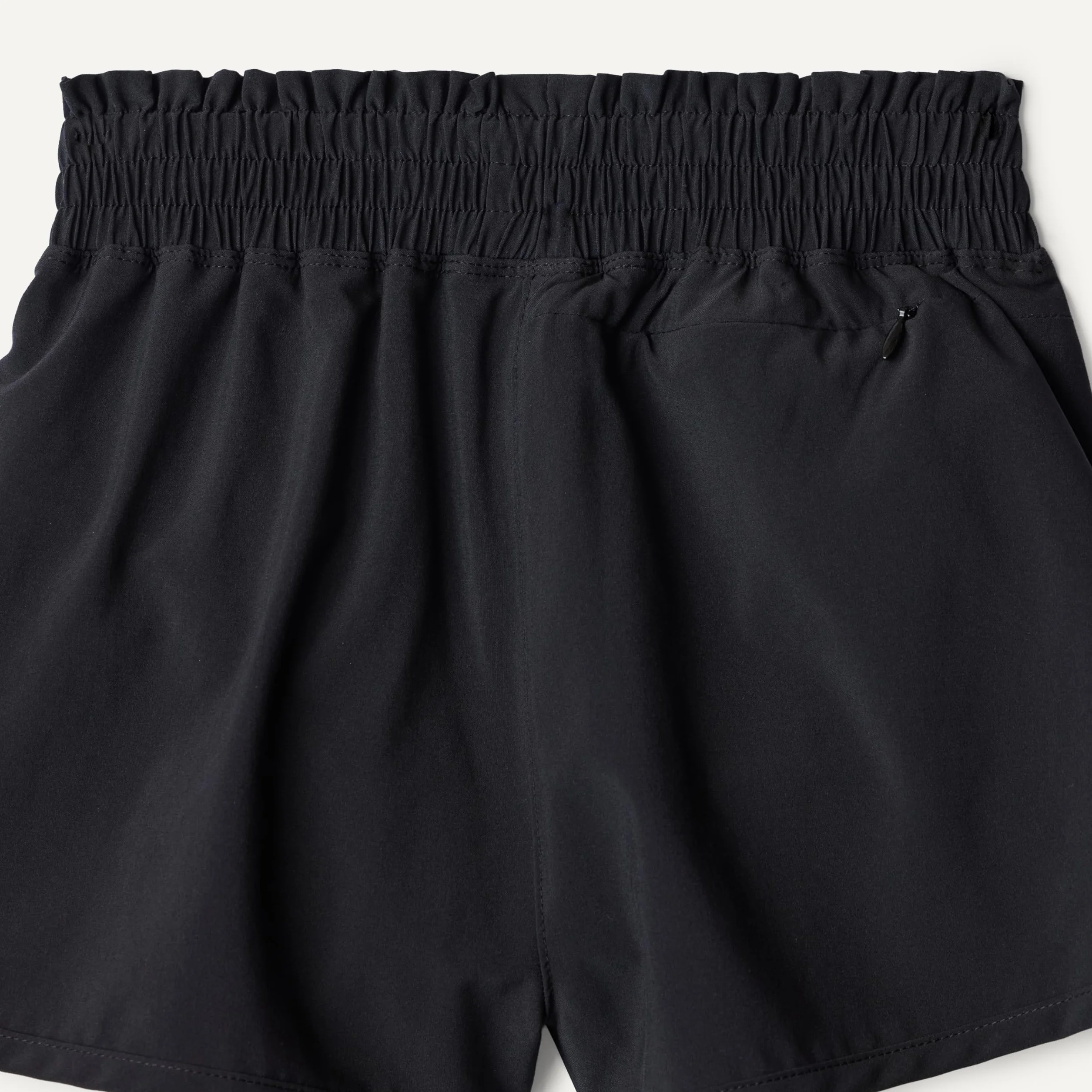 Amazon Essentials Short de Sport Taille Haute Fille Tissu Extensible Ceinture Élastique