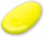 Dragées au chocolat fin Princesse JAUNE 1 kg